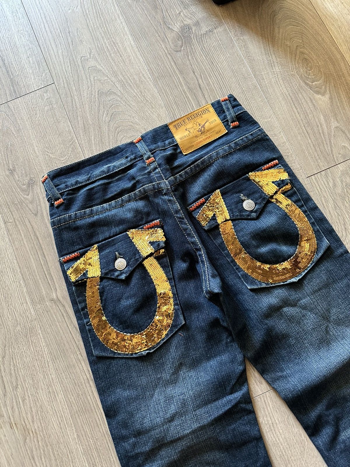 Other True Religion Golden Denim Pants Size US 34 / EU 50 - 7 Thumbnail