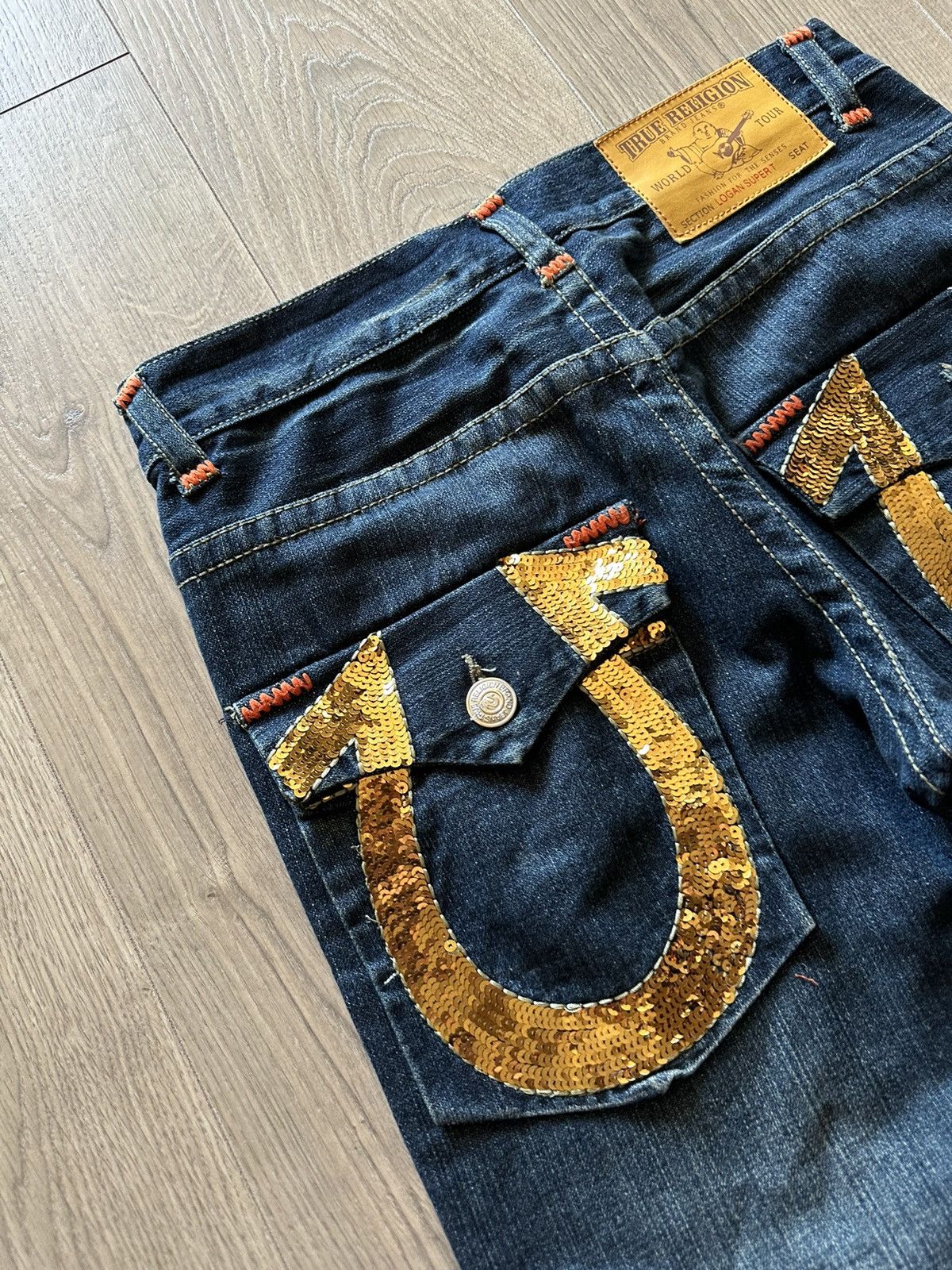Other True Religion Golden Denim Pants Size US 34 / EU 50 - 9 Thumbnail