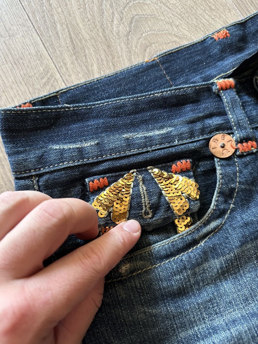 Other True Religion Golden Denim Pants Size US 34 / EU 50 - 13 Thumbnail