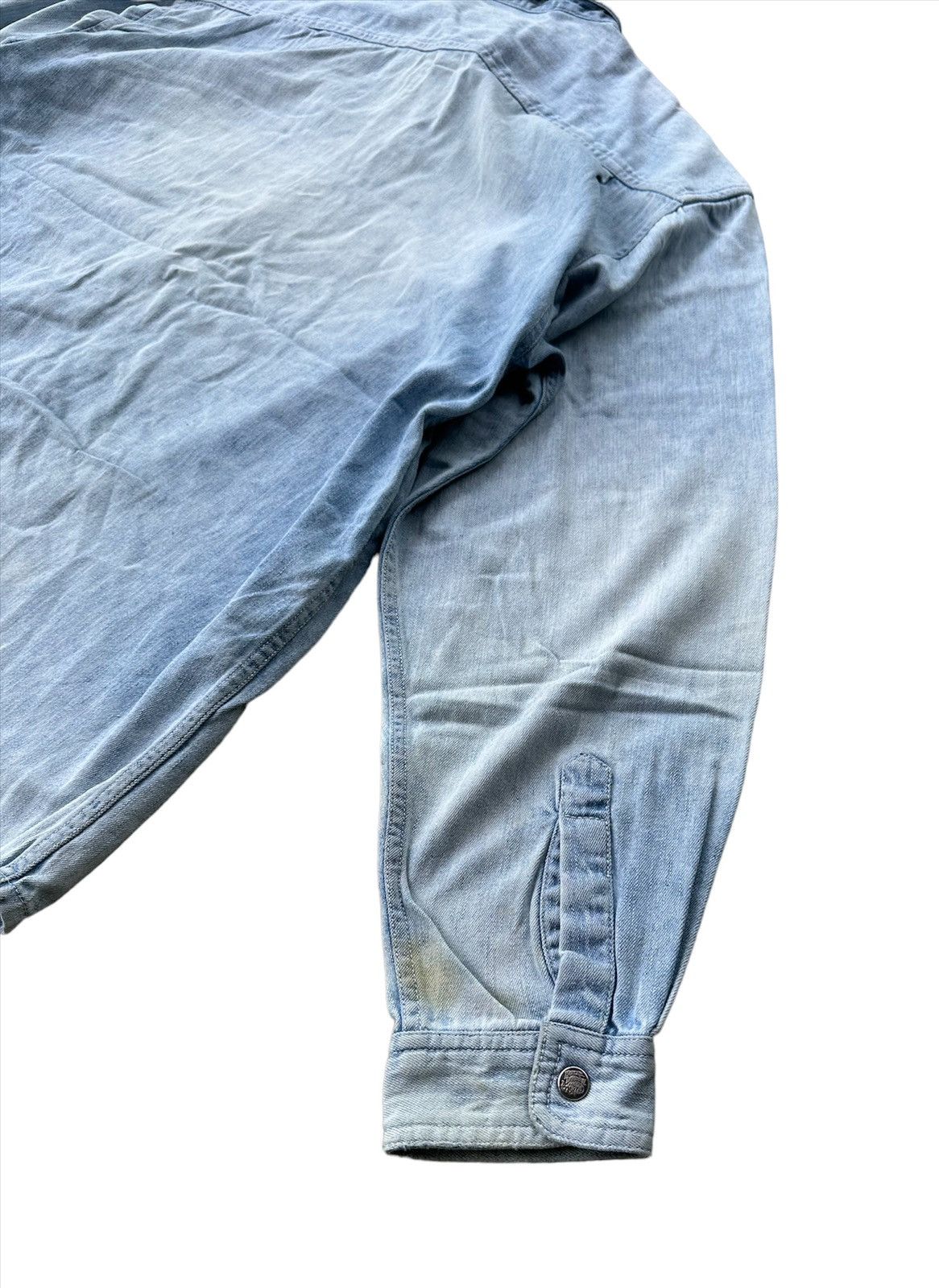 Vintage Vintage Harley davidson denim shirts Size US L / EU 52-54 / 3 - 4 Thumbnail