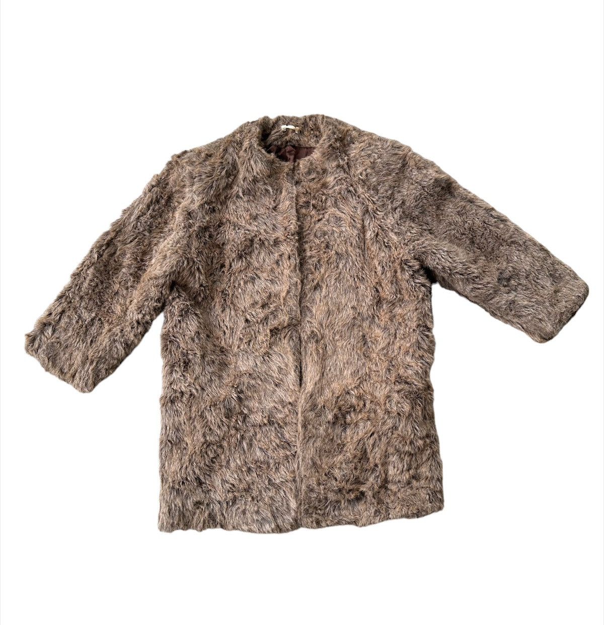 Vintage Come ca ism fur jacket Size M / US 6-8 / IT 42-44 - 1 Thumbnail