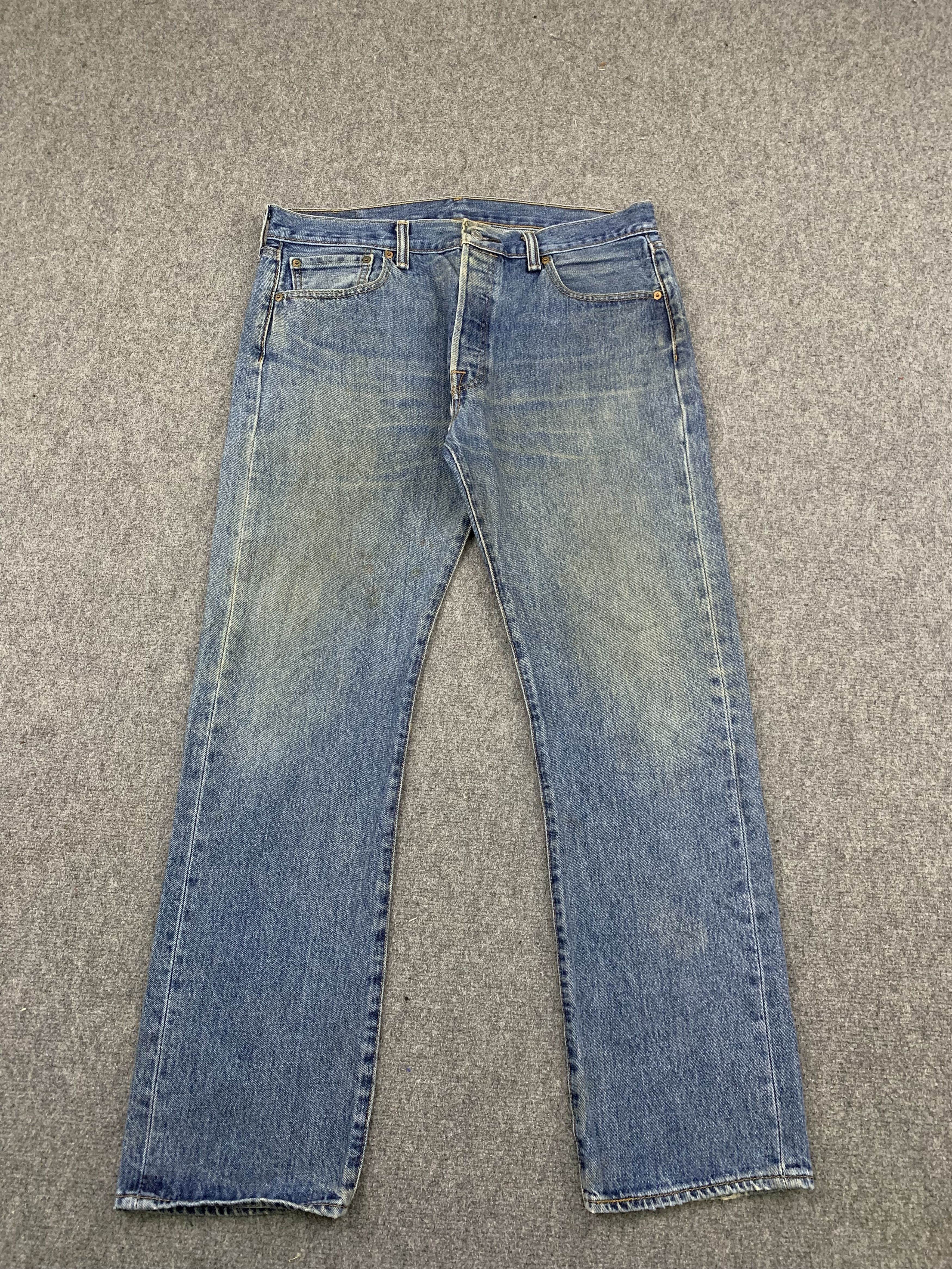 Vintage Levis 501 Faded Blue Jeans DP1825