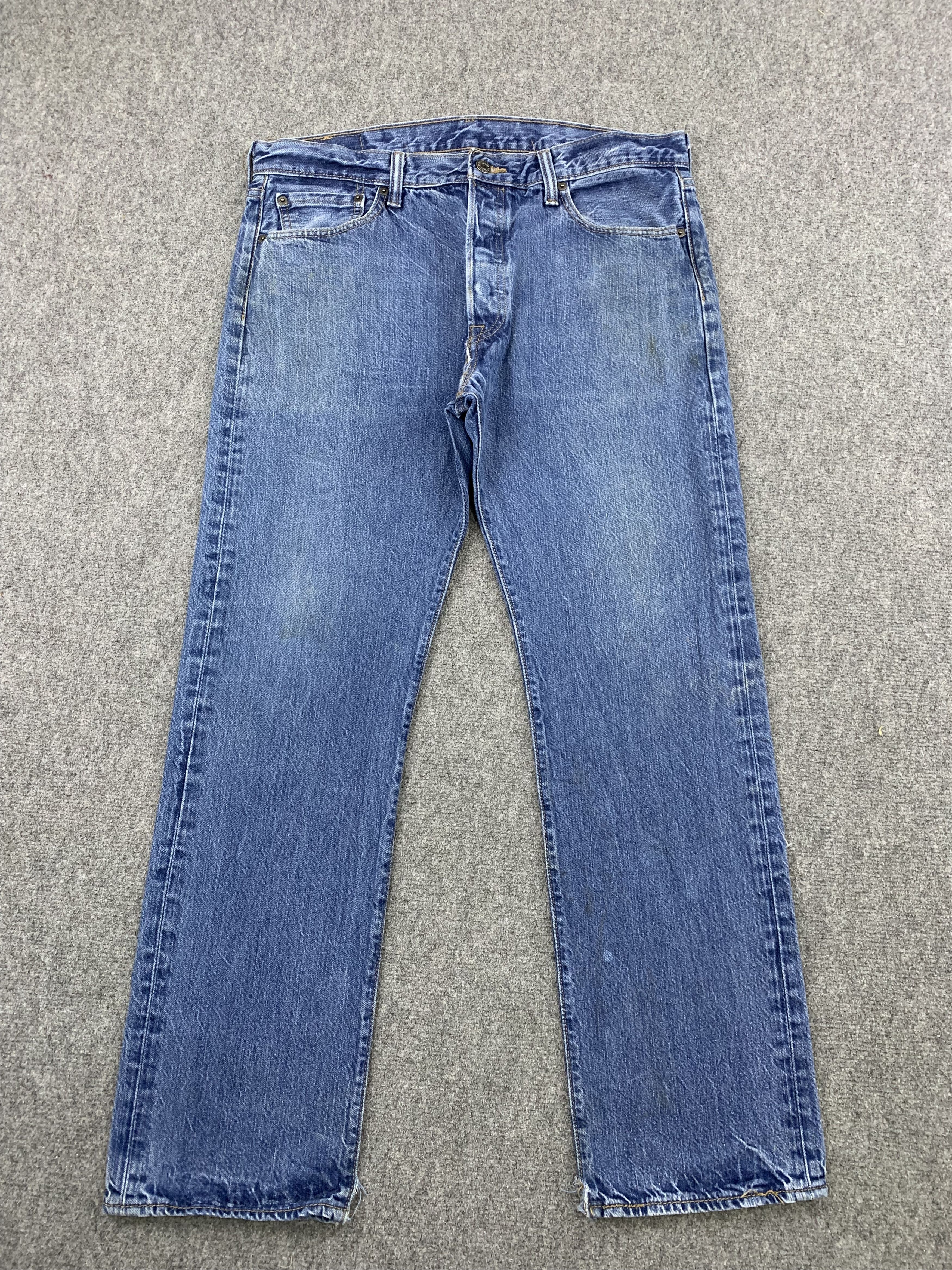 Vintage Levis 501 Faded Blue Jeans DP1856