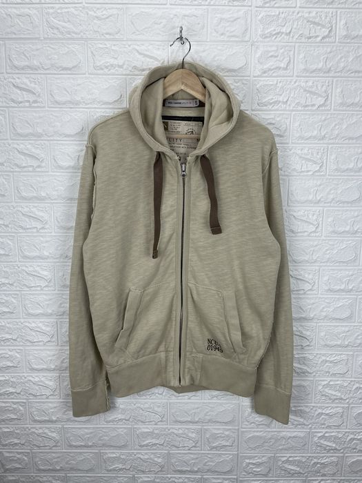 Vintage Vintage Nigel Cabourn Utility Zip Up Hoodie Army Size M