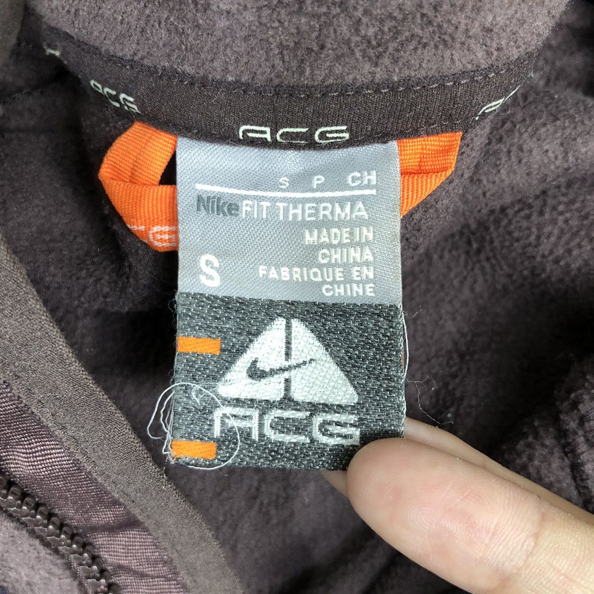 Nike ACG Vintage NIKE ACG Fleece Jacket All Condition Gear Streetwear Size US S / EU 44-46 / 1 - 6 Thumbnail