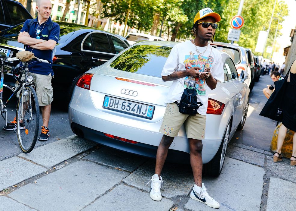 Prada FINAL DROP Silver Metal Flat Top Ian Connor Style