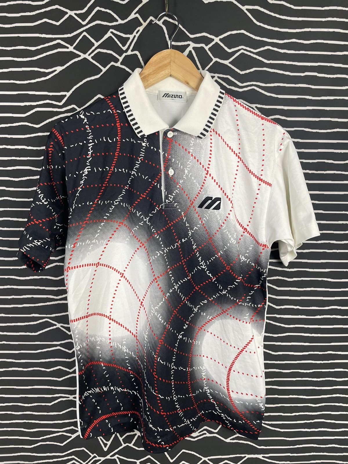 Mizuno Vintage Mizuno Tournament Jersey Size US S / EU 44-46 / 1 - 1 Thumbnail