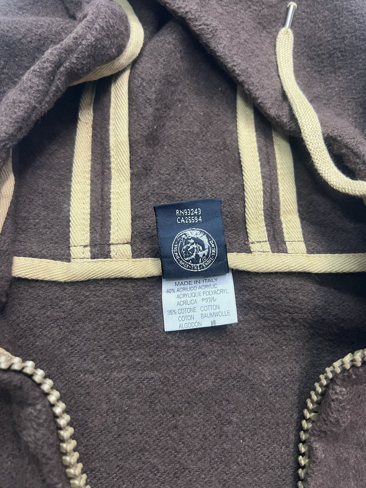 Diesel 🔥AUTHENTIC DIESEL HOODIE MADE IN ITALY Size US L / EU 52-54 / 3 - 8 Thumbnail