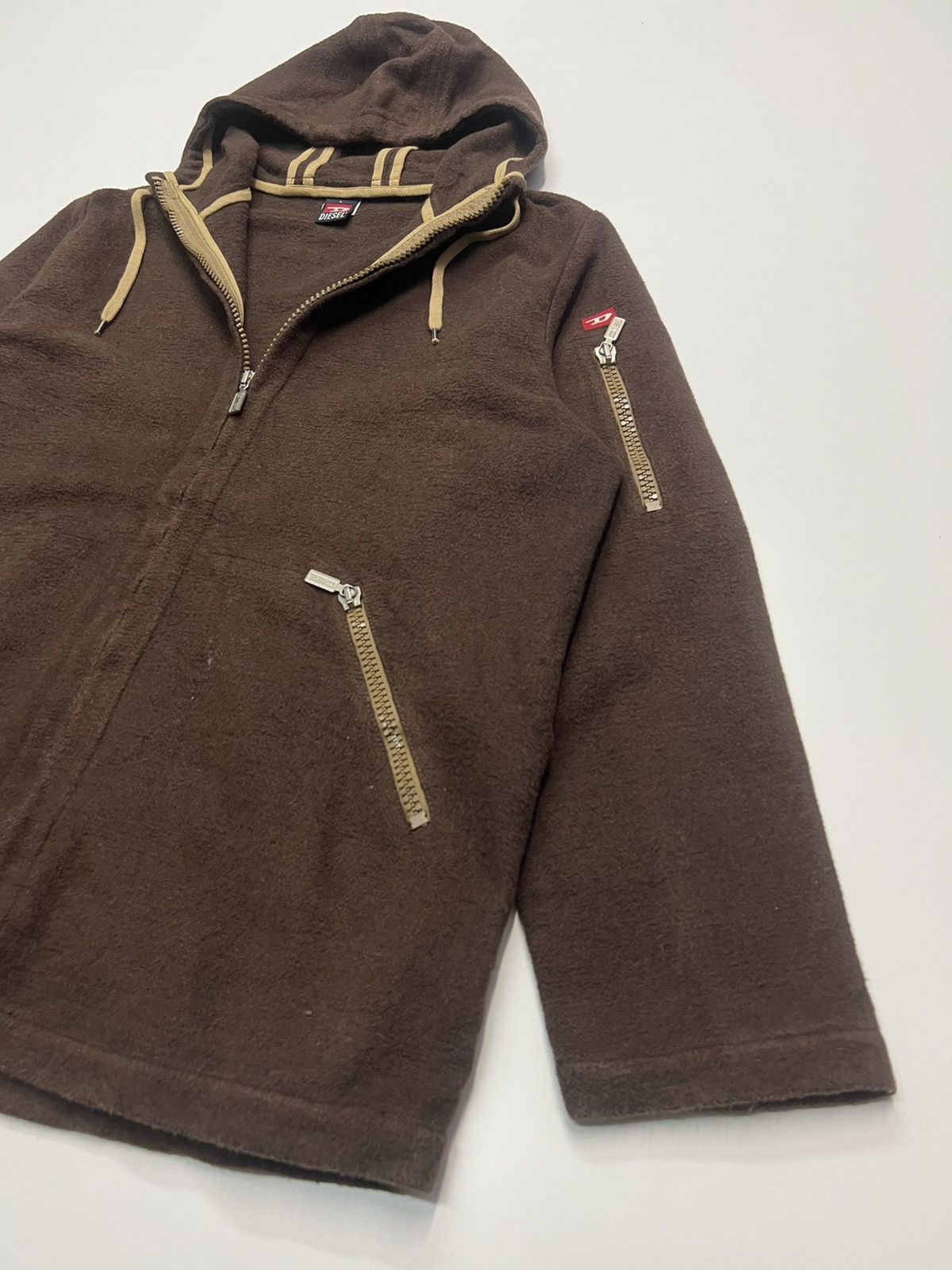 Diesel 🔥AUTHENTIC DIESEL HOODIE MADE IN ITALY Size US L / EU 52-54 / 3 - 4 Thumbnail