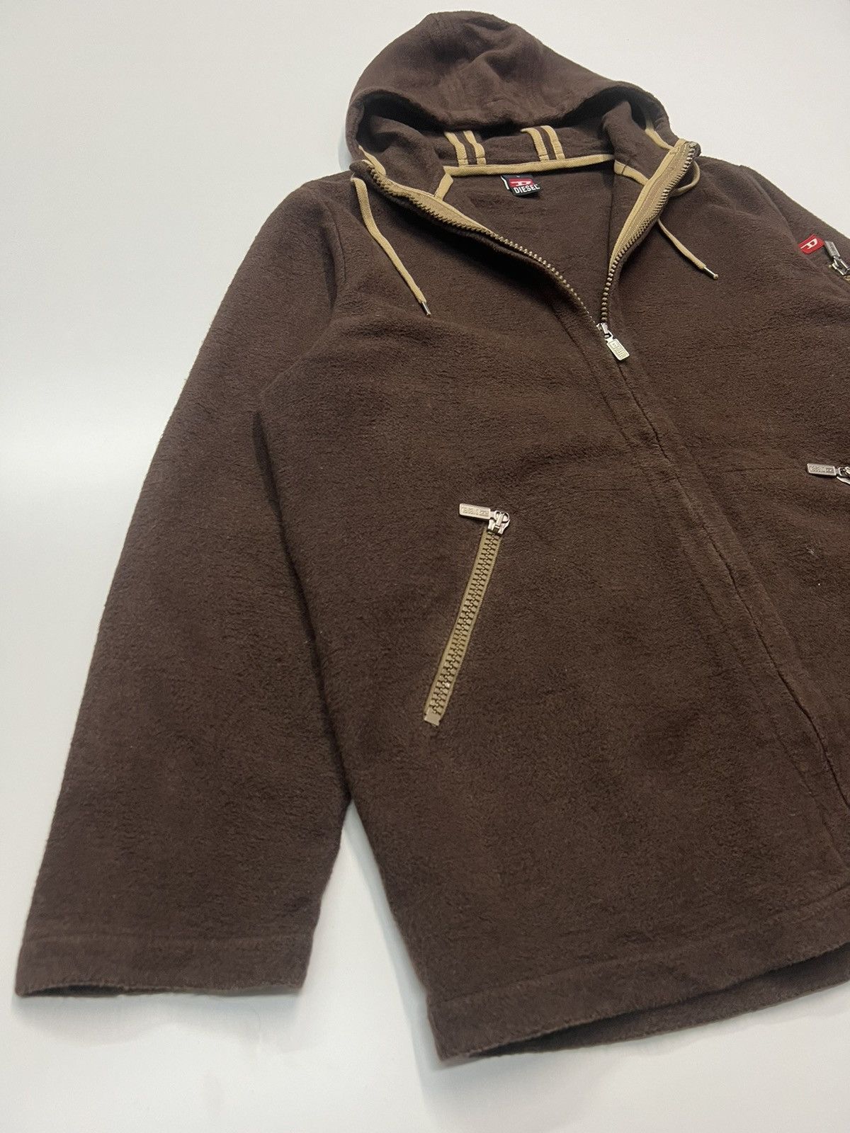 Diesel 🔥AUTHENTIC DIESEL HOODIE MADE IN ITALY Size US L / EU 52-54 / 3 - 3 Thumbnail