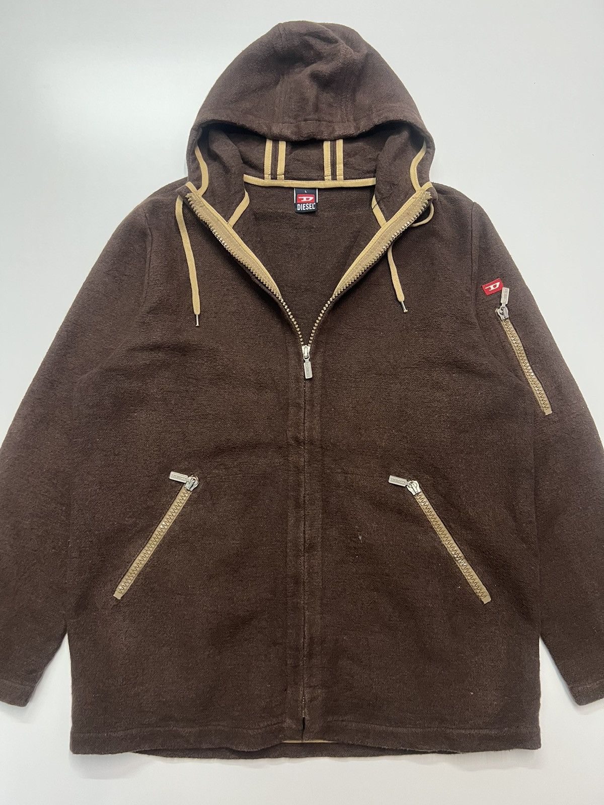 Diesel 🔥AUTHENTIC DIESEL HOODIE MADE IN ITALY Size US L / EU 52-54 / 3 - 2 Thumbnail