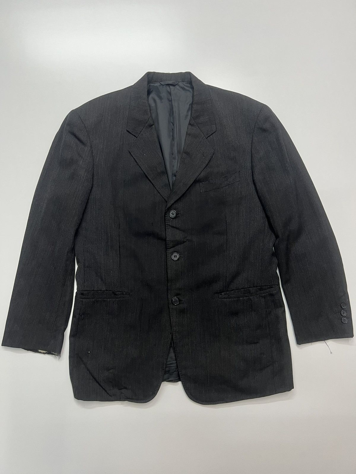 Yohji Yamamoto YOHJI YAMAMOTO BLAZERS FOR MEN Size 44S - 1 Thumbnail