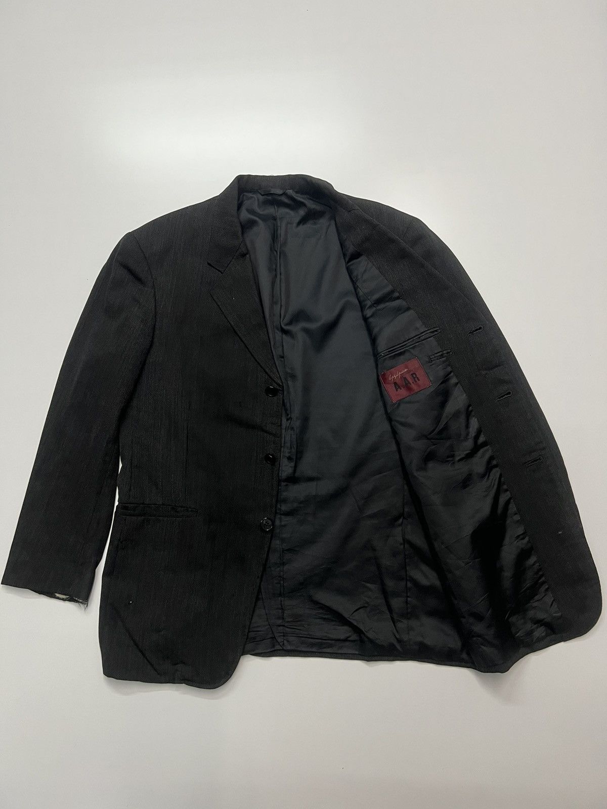 Yohji Yamamoto YOHJI YAMAMOTO BLAZERS FOR MEN Size 44S - 5 Thumbnail