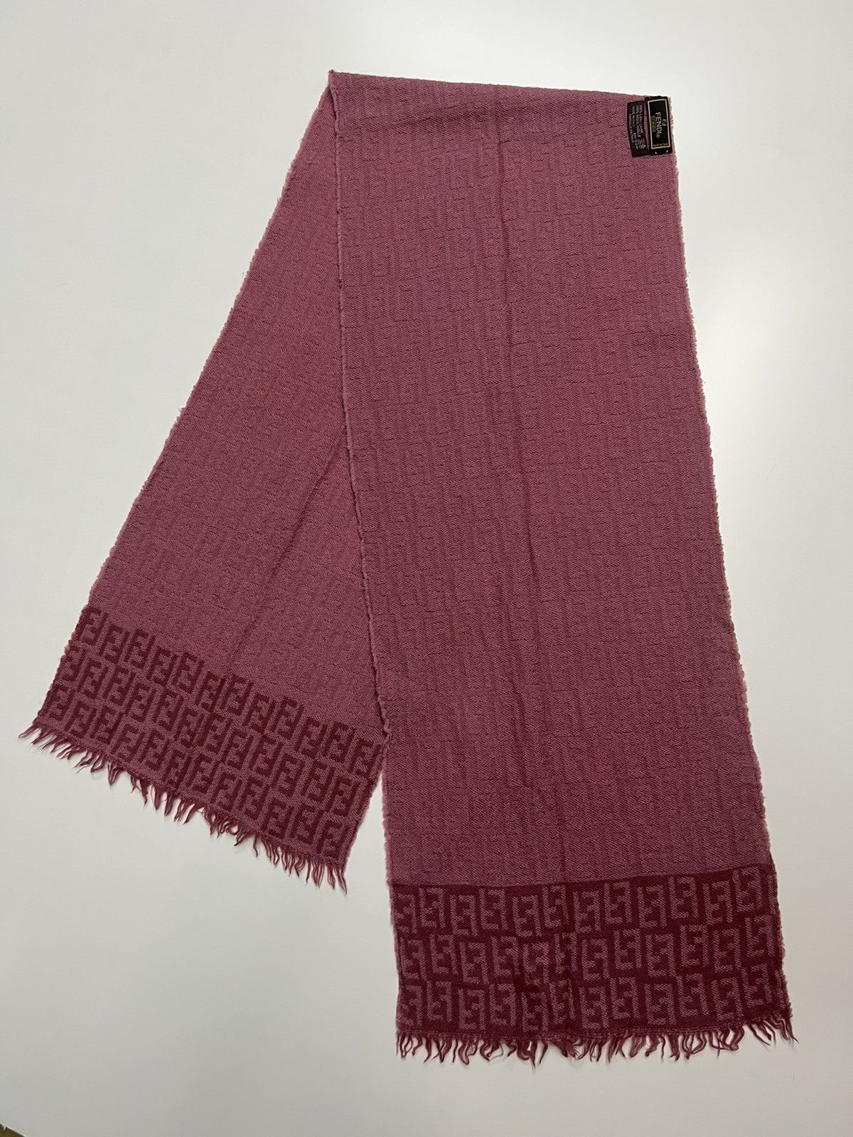 image of Authentic Fendi Cravatte Scarves Made In Italy in Pink, Men's