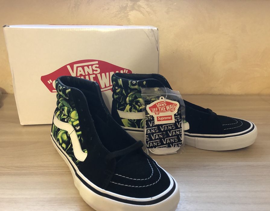 Supreme Vans Sk8-Hi Supreme Skull Pile | Grailed