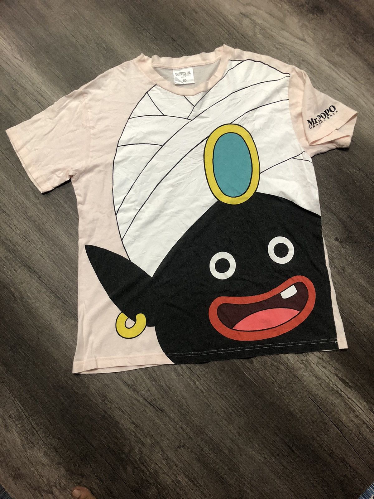Anime × Cartoon Network × Japanese Brand MR. POPO DRAGON BALL TEE VINTAGE SHIRT Size US L / EU 52-54 / 3 - 12 Thumbnail