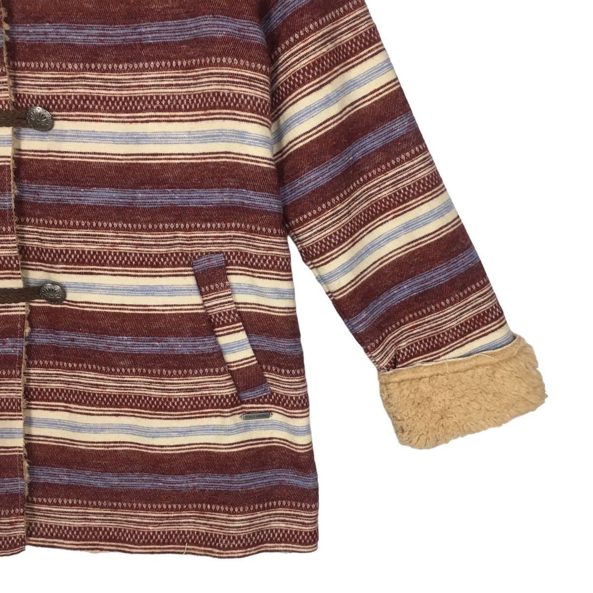 Billabong Bilabong Surfclothing Longboardstyle Fleece Duffle Jacket Size M / US 6-8 / IT 42-44 - 5 Thumbnail