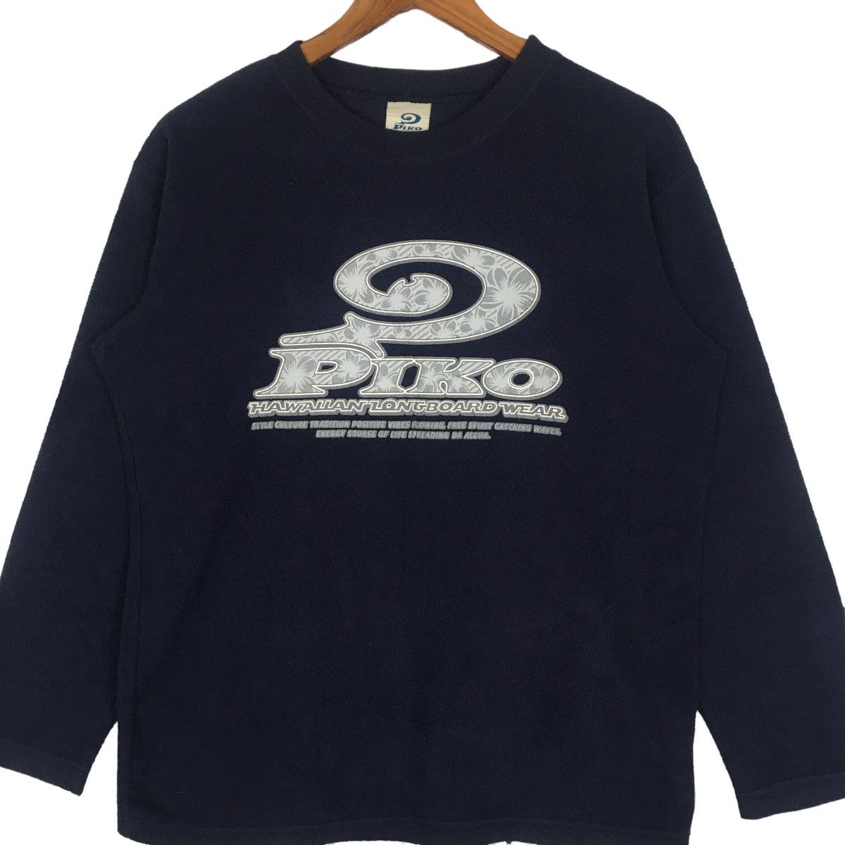 Japanese Brand Piko LongBoard Stye surfclothing Crewneck Sweaatshirt Size US S / EU 44-46 / 1 - 2 Thumbnail