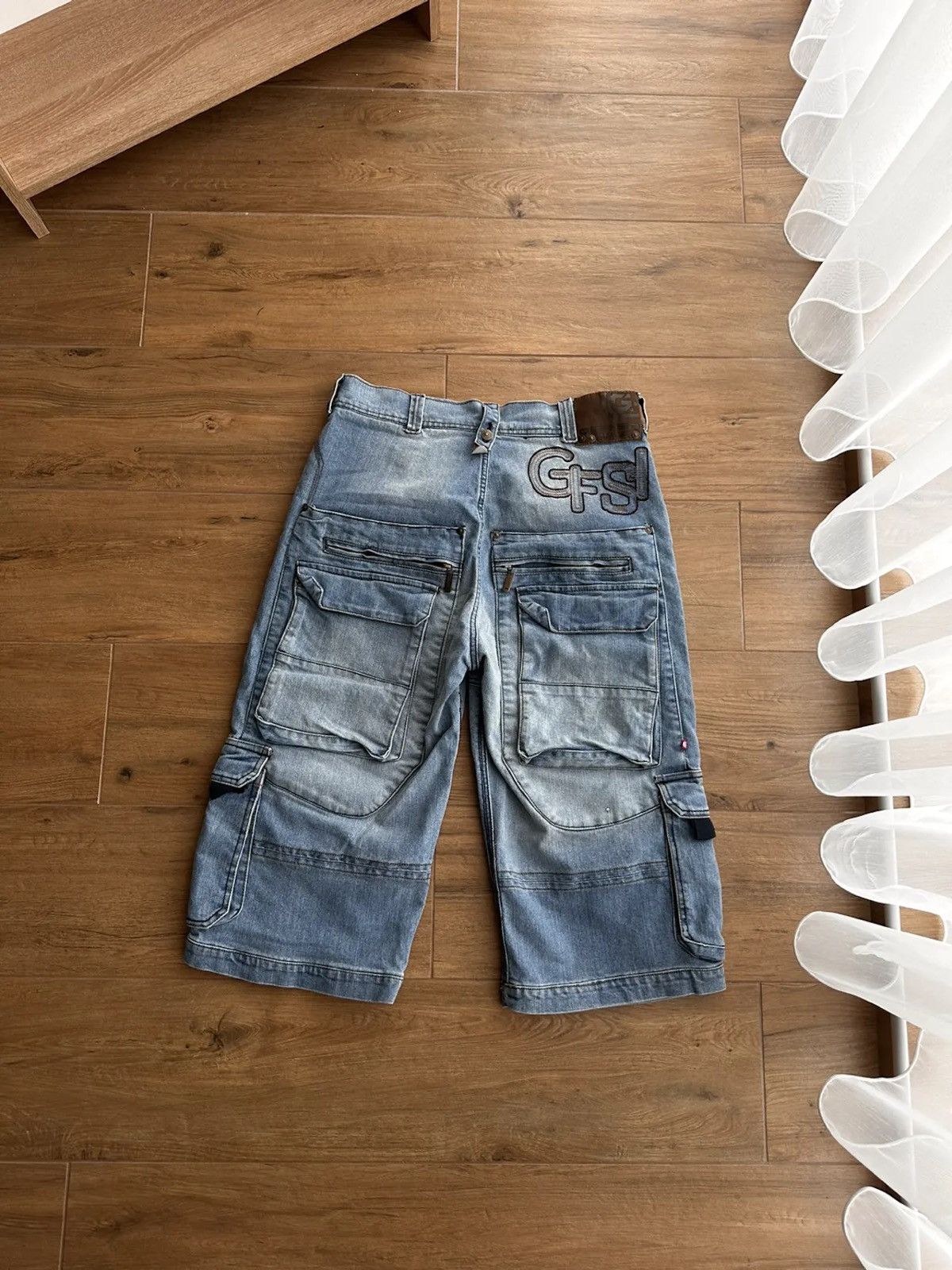 Vintage Geffen Kosmo-Moda Japanese Style Big Pocket Jorts