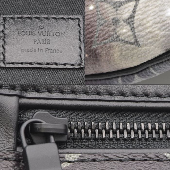 Louis Vuitton Discovery Bumbag Monogram Galaxy Black Multicolor in