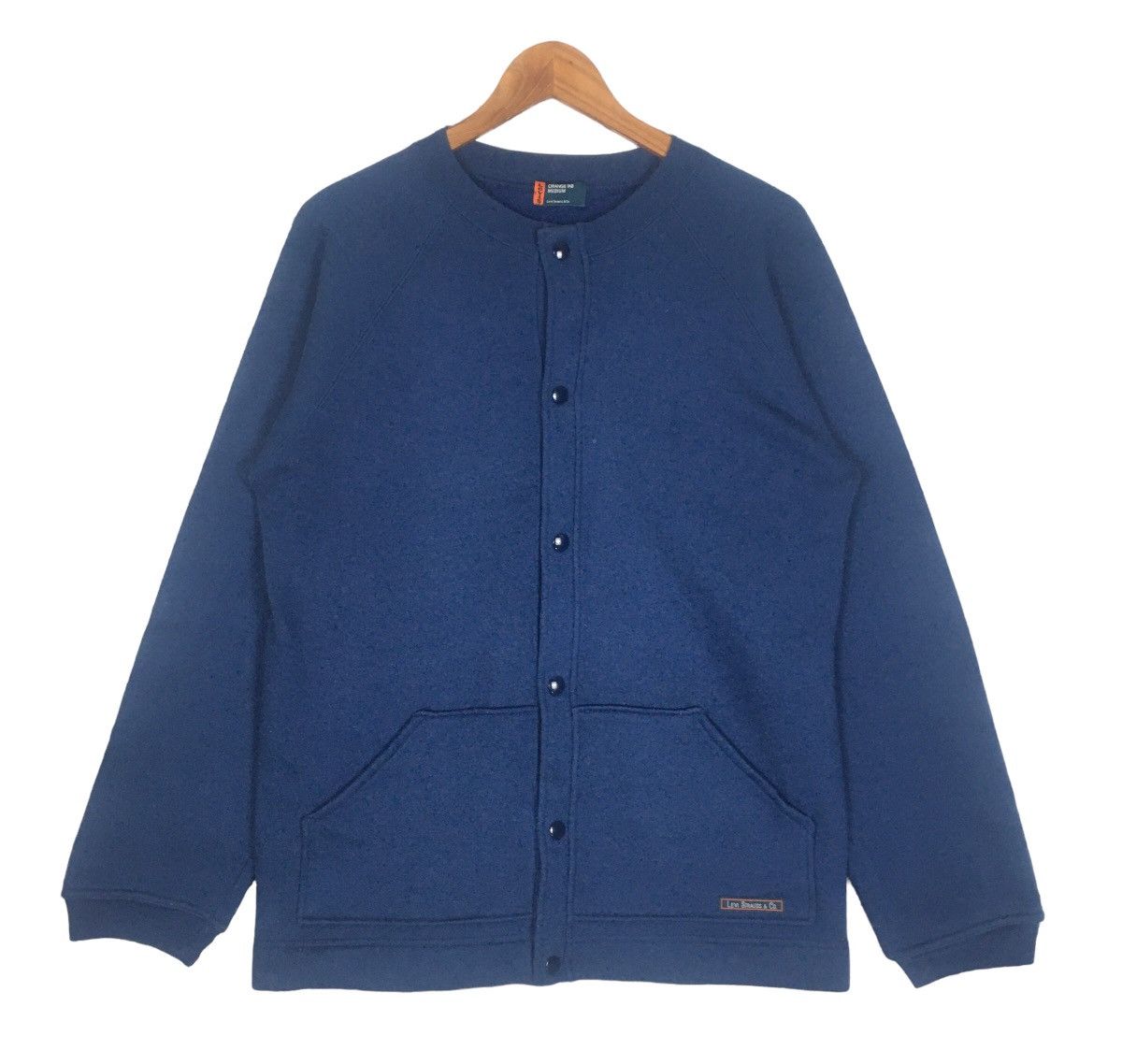 Vintage Levis Orange Tab SnapButton Sweat Shirt Jacket