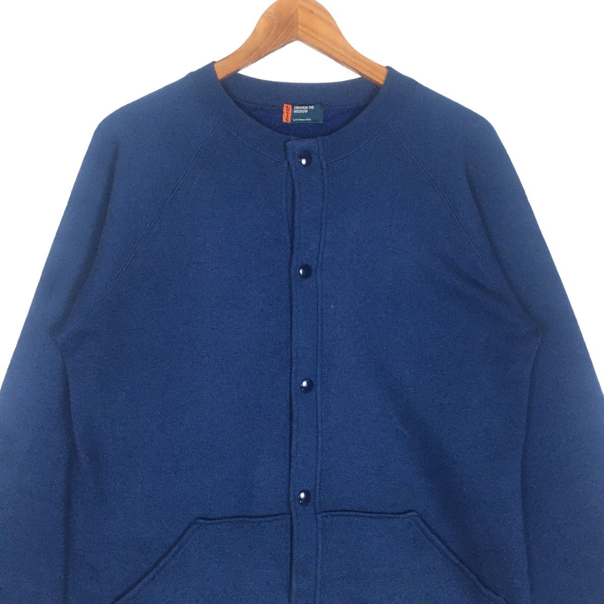 Levi's Vintage Clothing Vintage Levis Orange Tab SnapButton Sweat Shirt Jacket Size US M / EU 48-50 / 2 - 3 Thumbnail