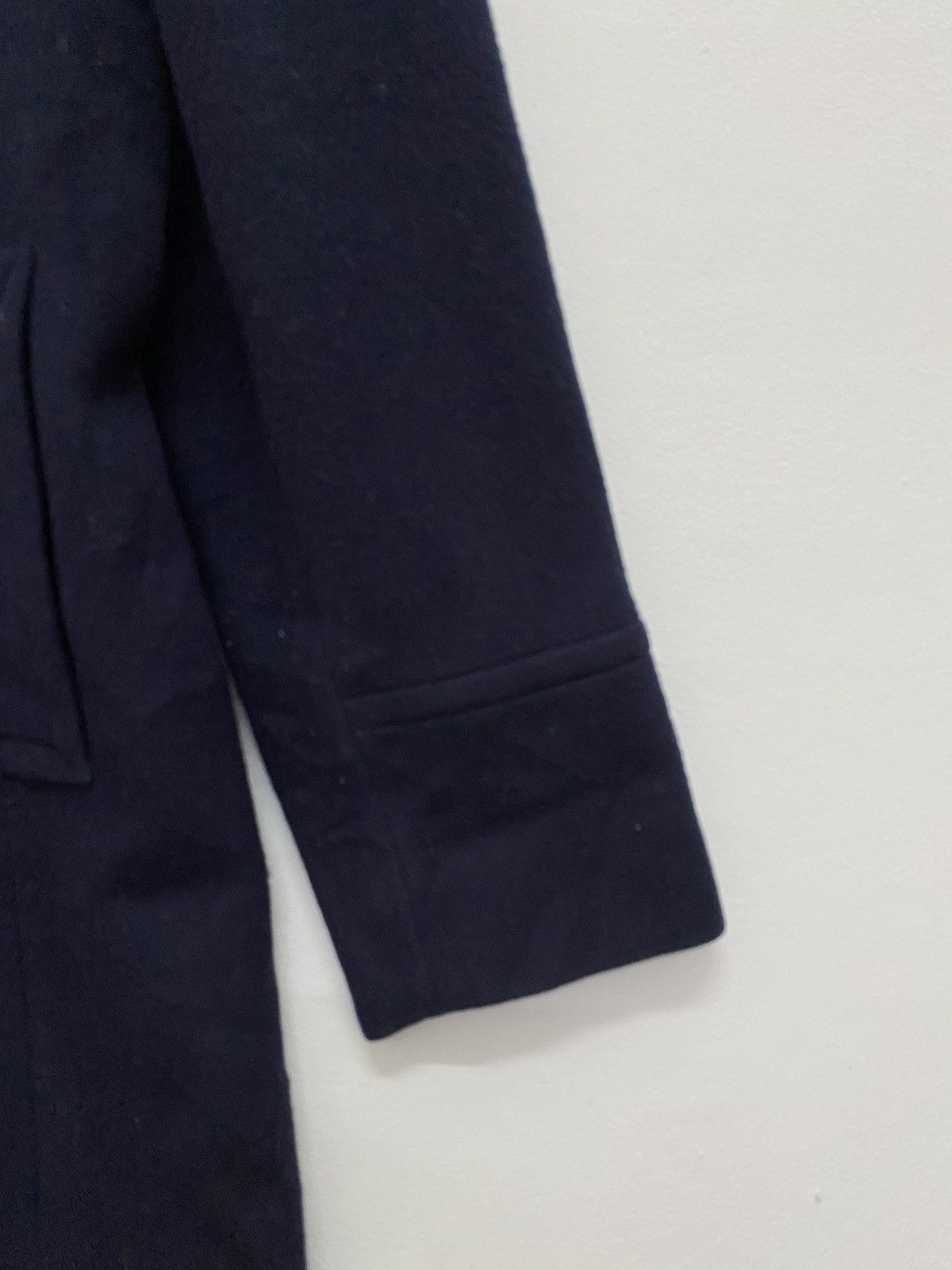 Designer × agnes b. Vintage Agnes B trench coats wool double collar jacket Size US M / EU 48-50 / 2 - 6 Thumbnail