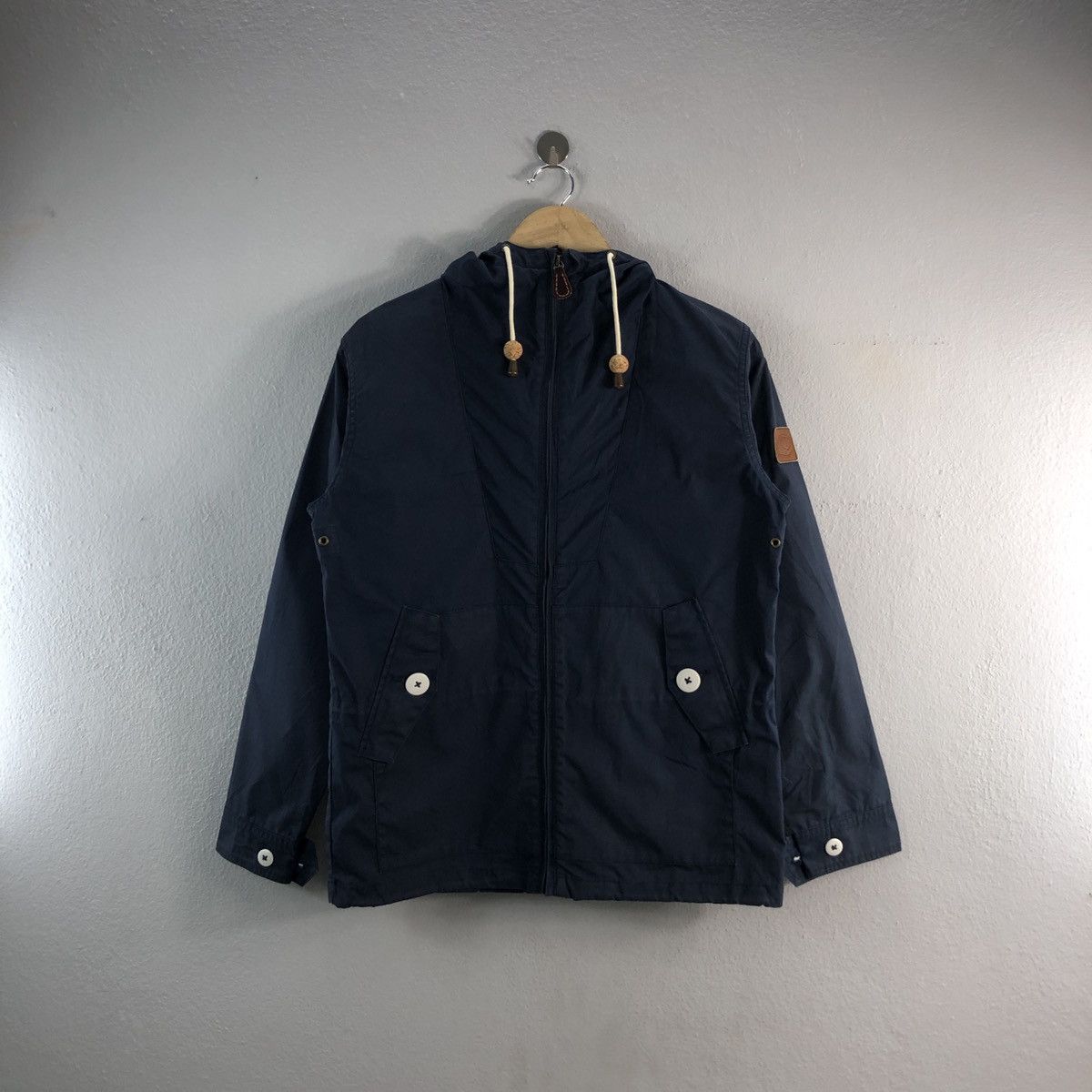 Penfield Hudson Waxcloth Light Zipper Hoddie Style Jacket
