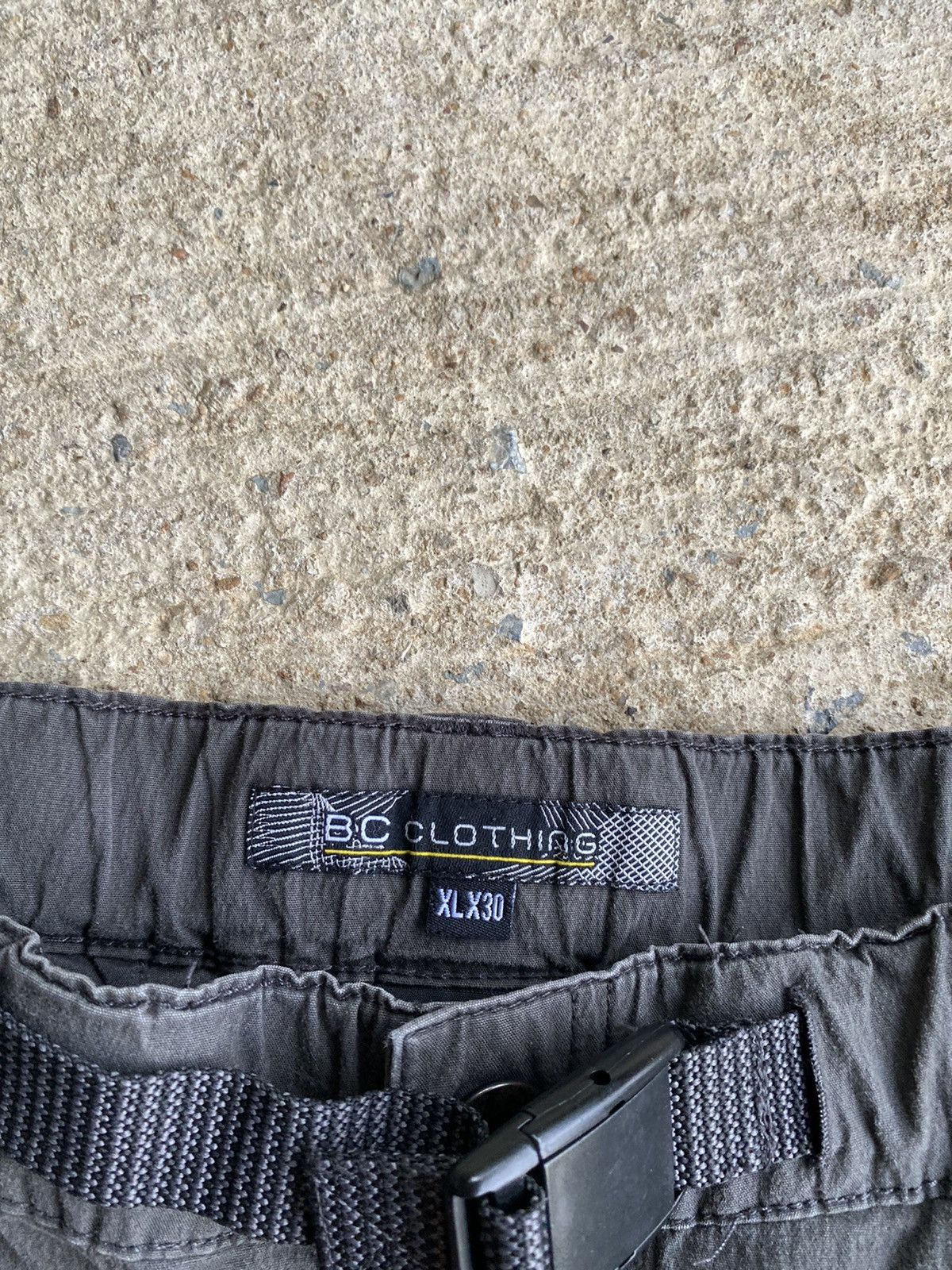 Japanese Brand × Vintage Vintage Y2K B.C. Zip Off Cargo Gorp Belted Hiking Pant Size US 36 / EU 52 - 8 Thumbnail