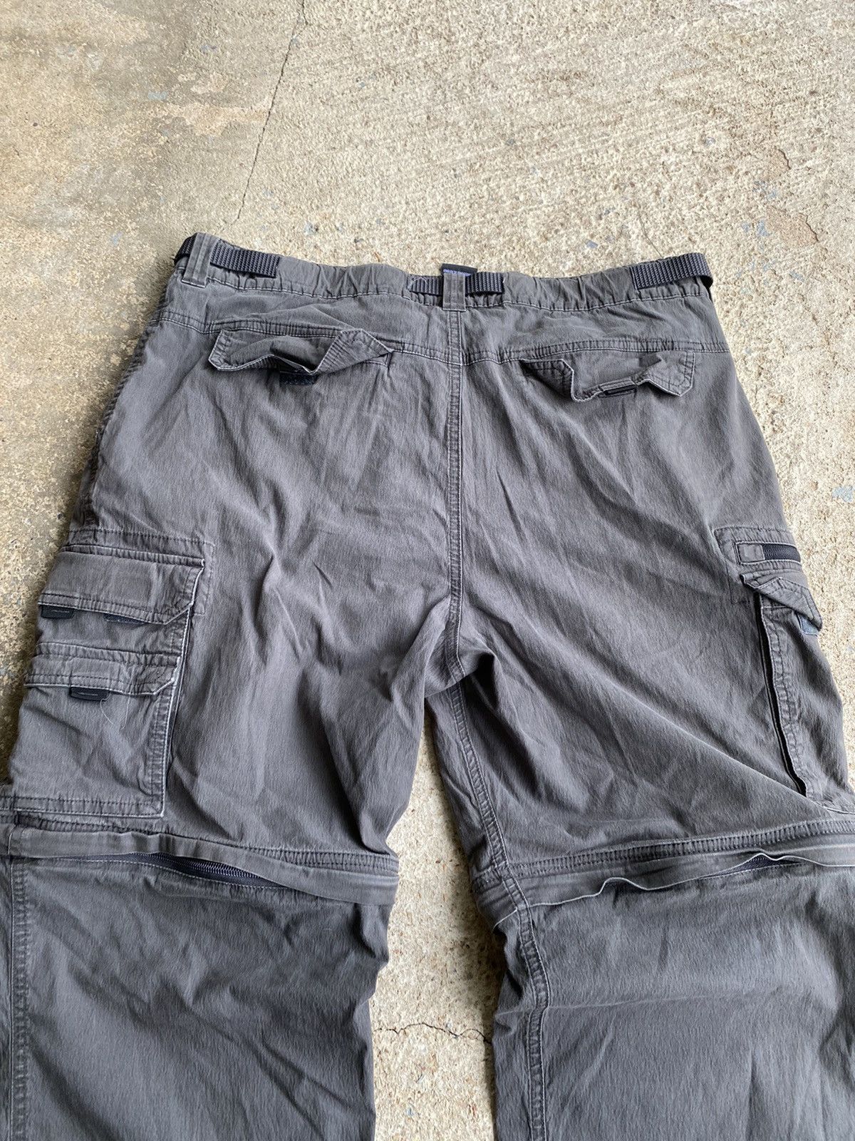 Japanese Brand × Vintage Vintage Y2K B.C. Zip Off Cargo Gorp Belted Hiking Pant Size US 36 / EU 52 - 2 Thumbnail