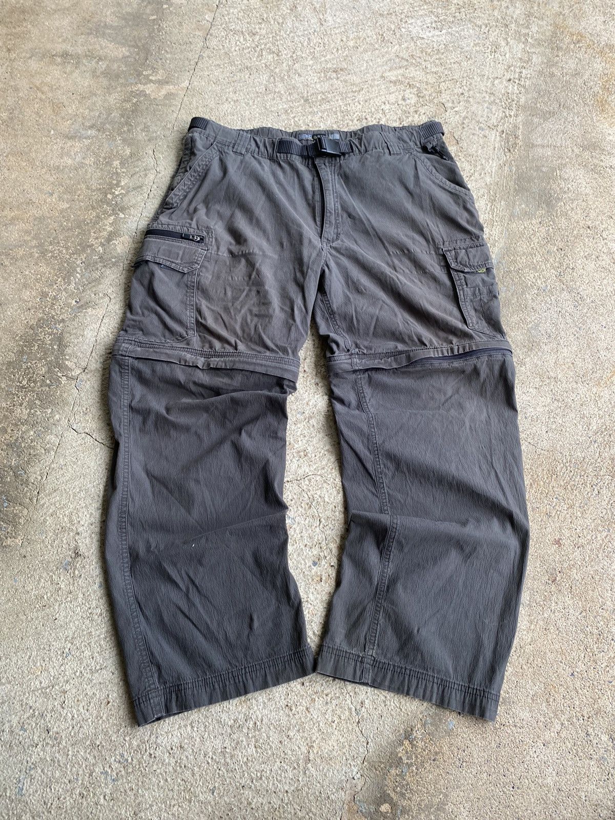 Japanese Brand × Vintage Vintage Y2K B.C. Zip Off Cargo Gorp Belted Hiking Pant Size US 36 / EU 52 - 3 Thumbnail
