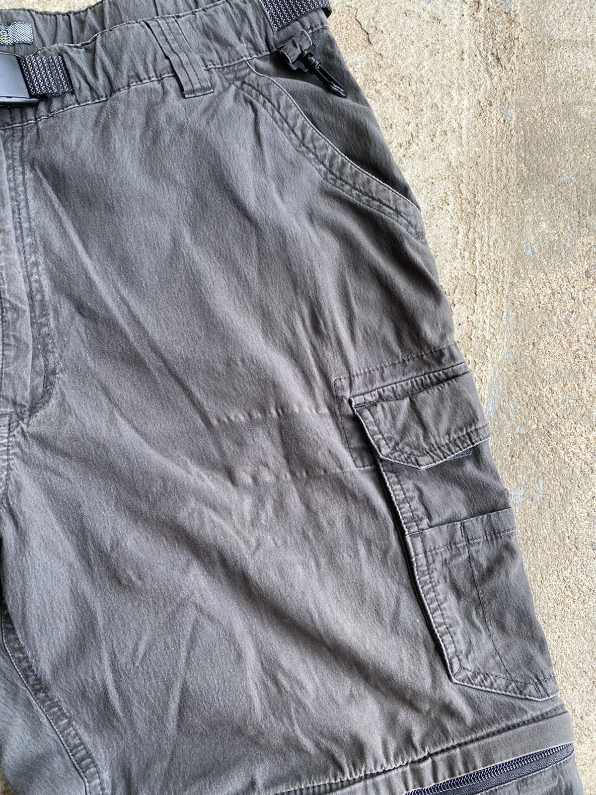 Japanese Brand × Vintage Vintage Y2K B.C. Zip Off Cargo Gorp Belted Hiking Pant Size US 36 / EU 52 - 6 Thumbnail