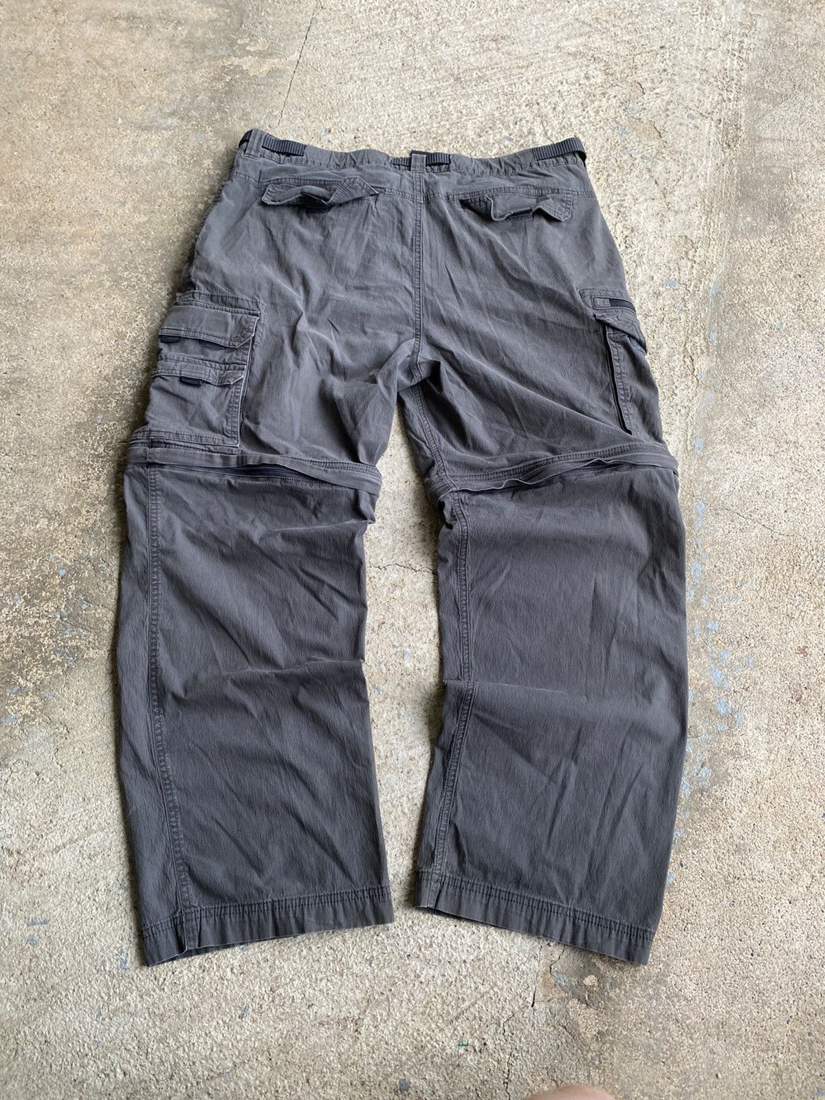 Japanese Brand × Vintage Vintage Y2K B.C. Zip Off Cargo Gorp Belted Hiking Pant Size US 36 / EU 52 - 1 Thumbnail