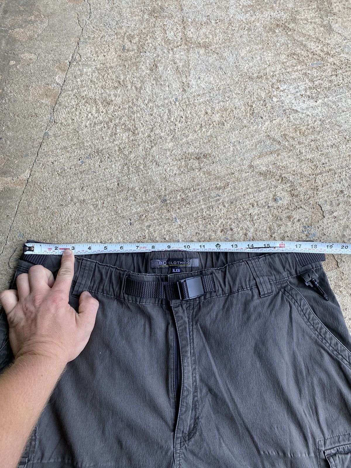 Japanese Brand × Vintage Vintage Y2K B.C. Zip Off Cargo Gorp Belted Hiking Pant Size US 36 / EU 52 - 9 Thumbnail