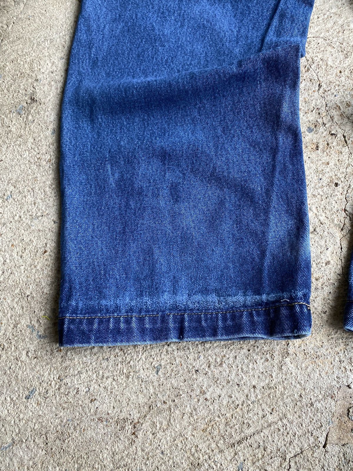JNCO × Vintage Vintage Y2K Vibes Baggy Distressed Blue Wide Jeans Size US 36 / EU 52 - 6 Thumbnail