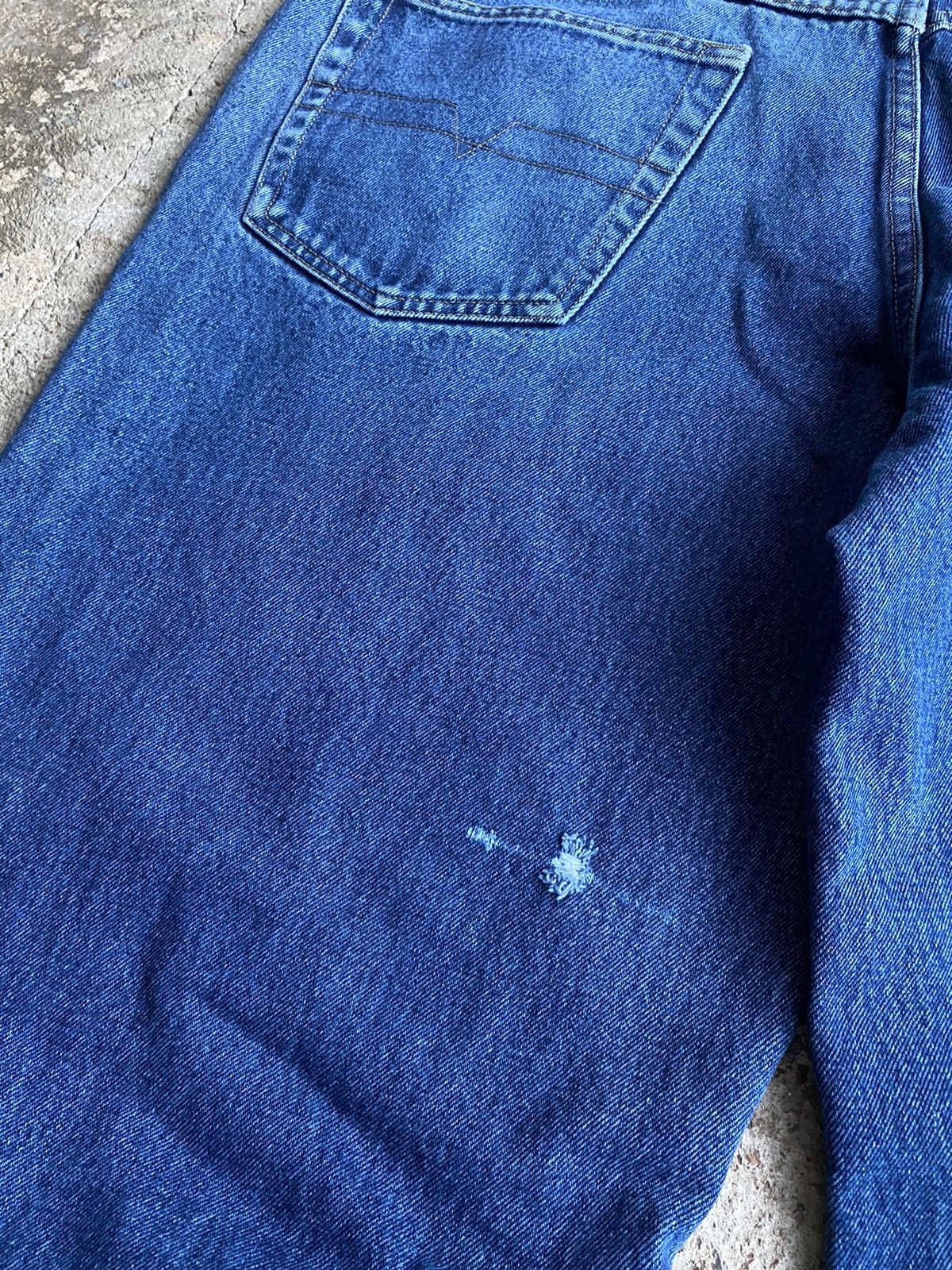 JNCO × Vintage Vintage Y2K Vibes Baggy Distressed Blue Wide Jeans Size US 36 / EU 52 - 2 Thumbnail