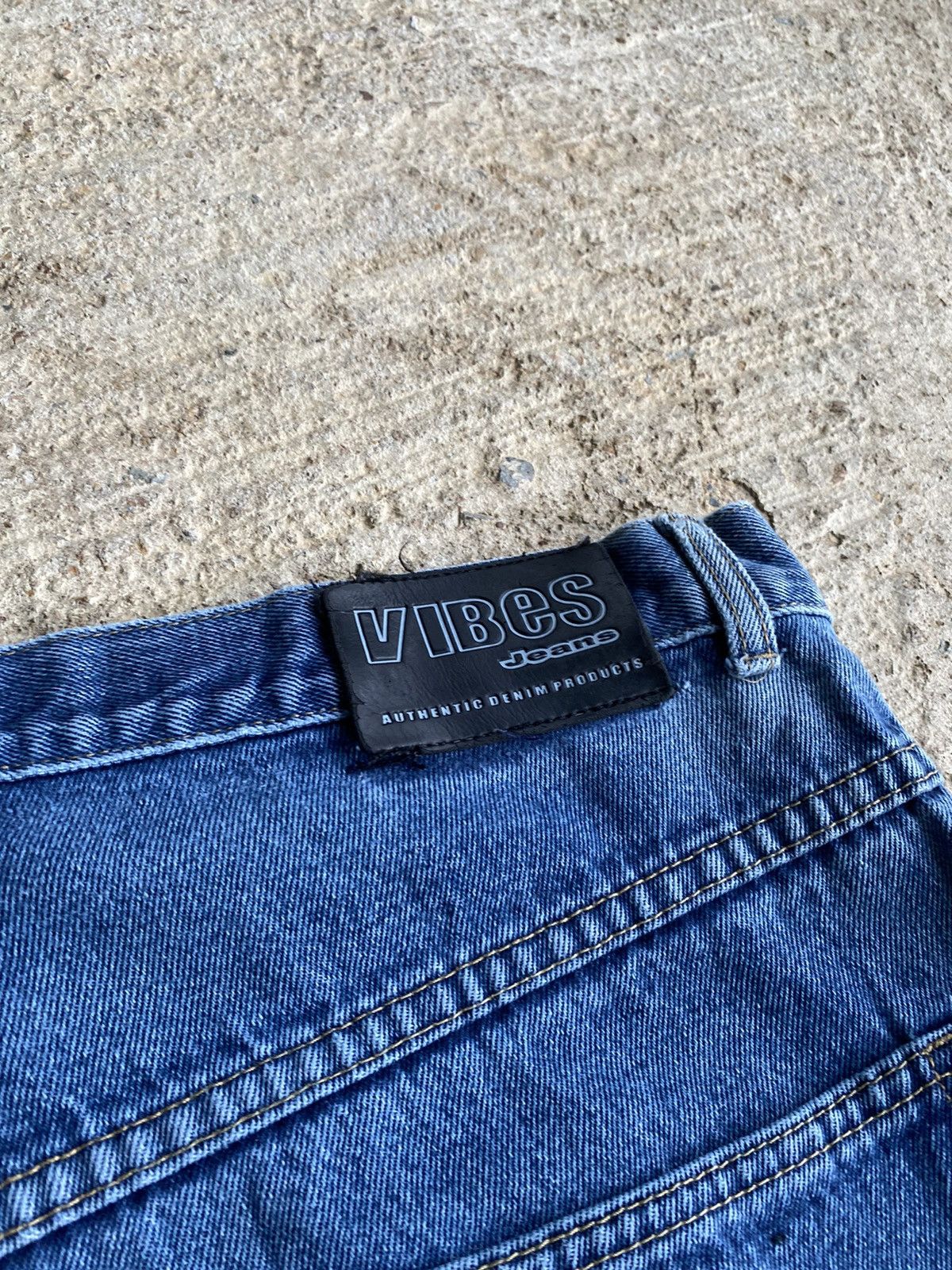 JNCO × Vintage Vintage Y2K Vibes Baggy Distressed Blue Wide Jeans Size US 36 / EU 52 - 4 Thumbnail
