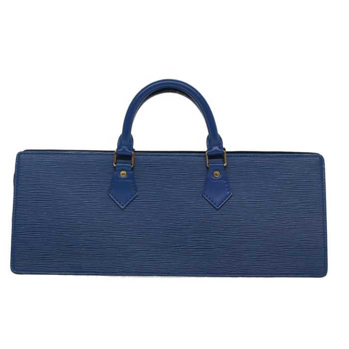 Louis Vuitton Epi Leather Triangle Bag Blue