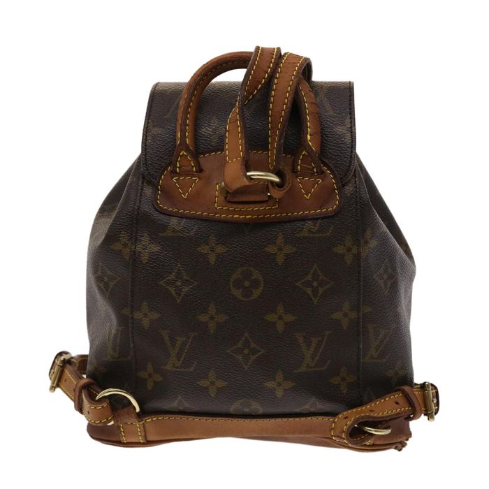 LOUIS VUITTON Louis Vuitton Monogram Ink Apollo Upside Down Rucksack  Backpack M43676 Navy Ladies