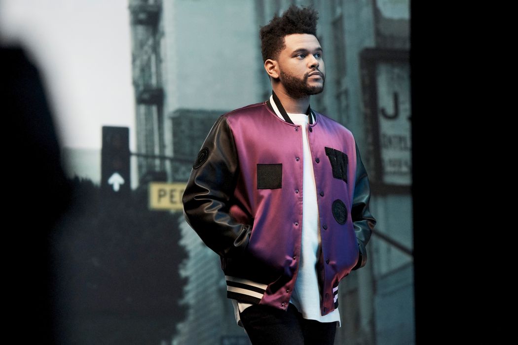 The Weeknd H&M Bomber Varsity Jacket