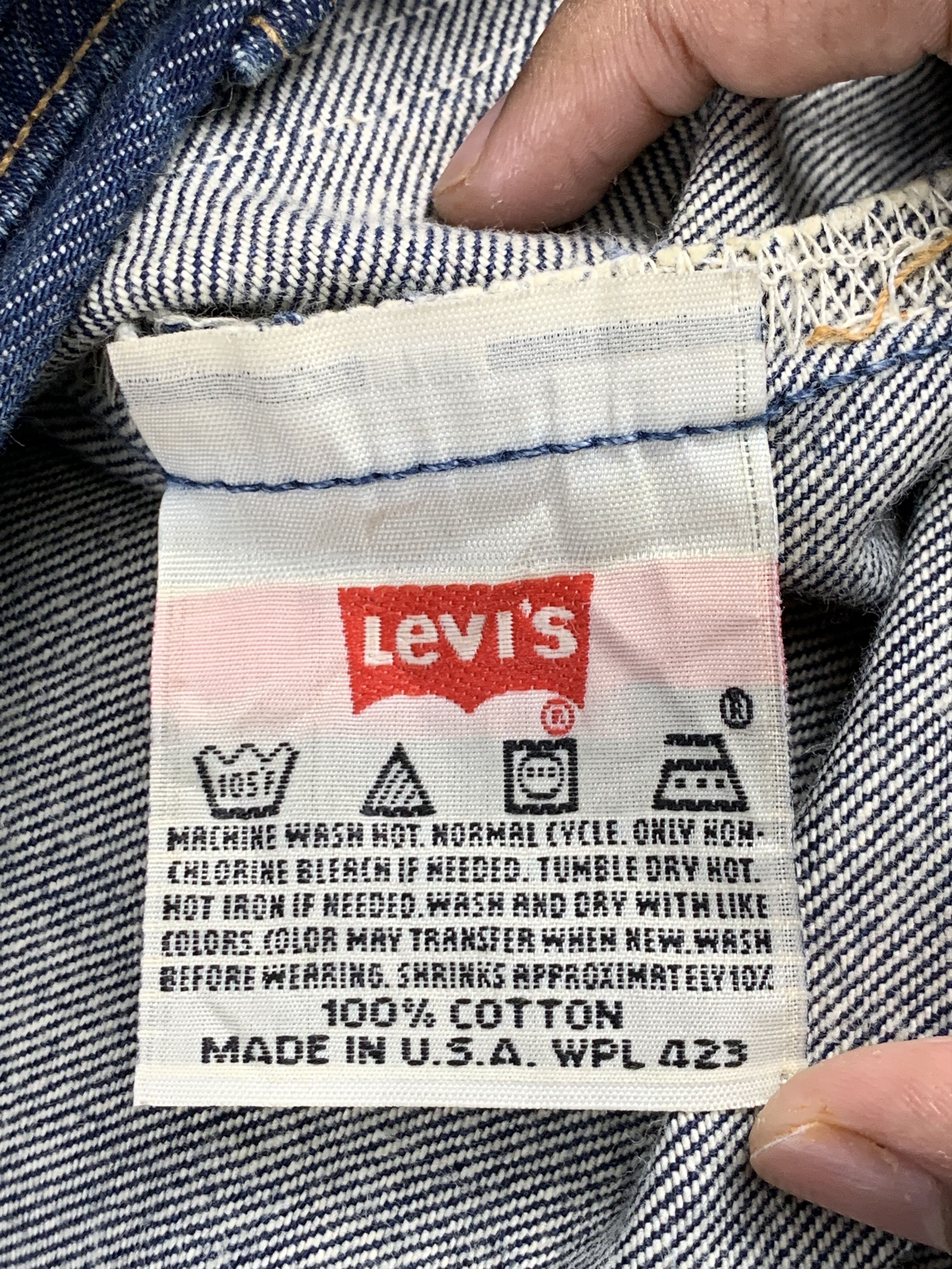 Levi's × Vintage Deadstock Vintage Levis 501 size 56 Denim Size US 44 / EU 60 - 7 Thumbnail