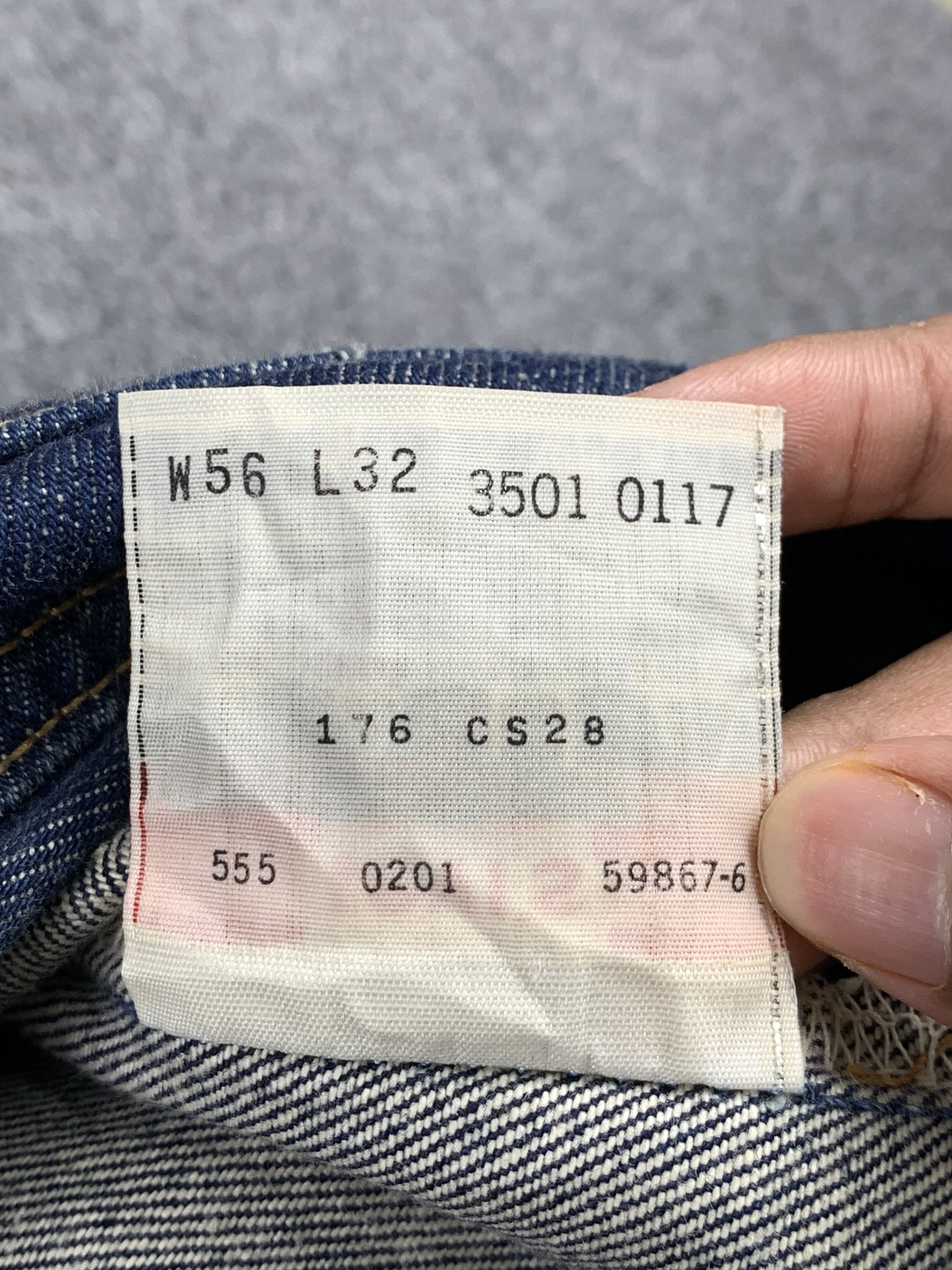 Levi's × Vintage Deadstock Vintage Levis 501 size 56 Denim Size US 44 / EU 60 - 8 Thumbnail