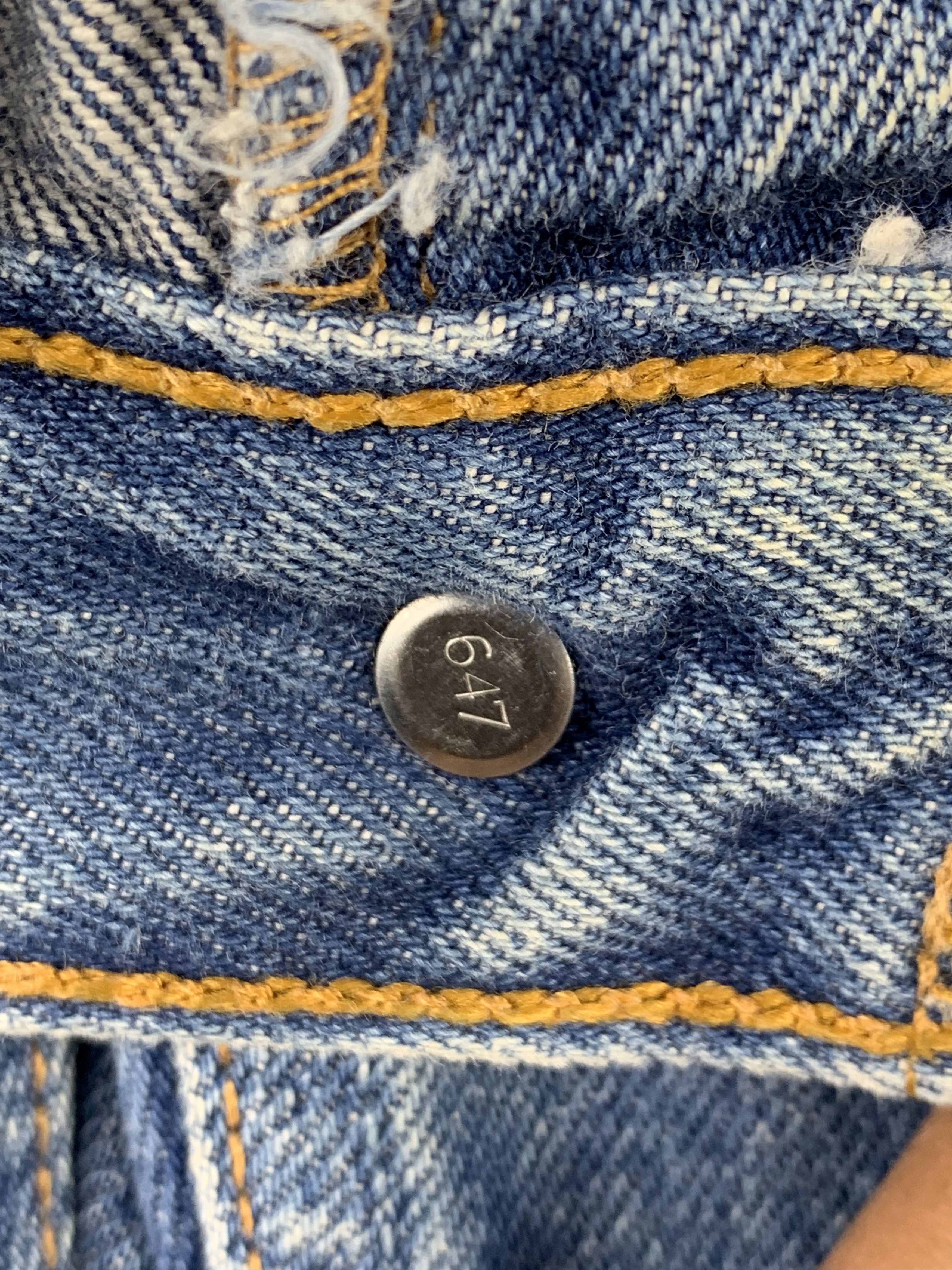 Levi's Vintage Levis 501 Faded Blue Jeans DP1942 Size US 38 / EU 54 - 13 Thumbnail