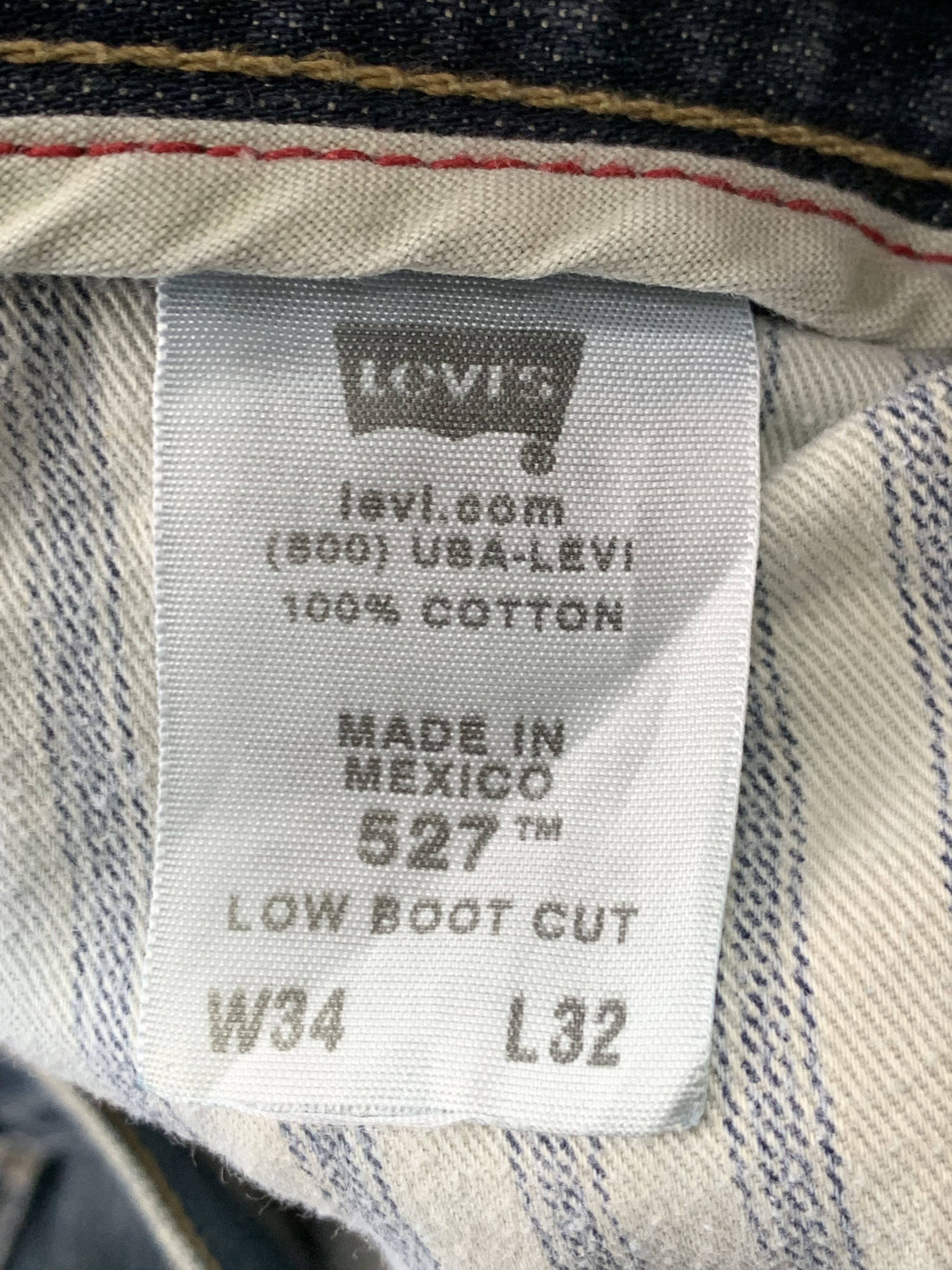 Levi's Vintage Levis 527 Low Bootcut Jeans DP1961 Size US 32 / EU 48 - 8 Thumbnail