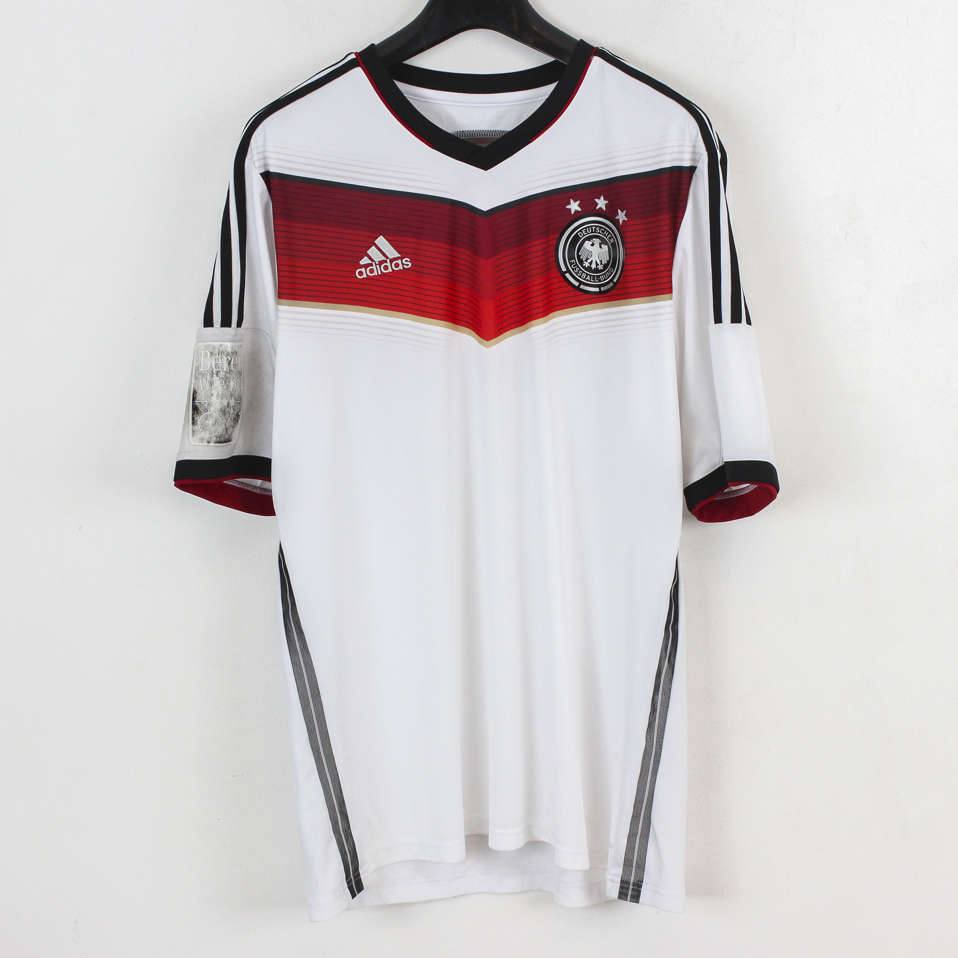 Adidas Germany Mens XL Football Home Jersey World Cup 2014 2015 Top Size US XL / EU 56 / 4 - 1 Thumbnail