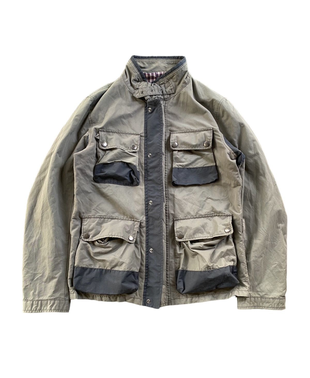 image of Mountain Research x United Arrows United Arrow Japan 3D Cargos Pocket Tartan Lining (Size Medium)