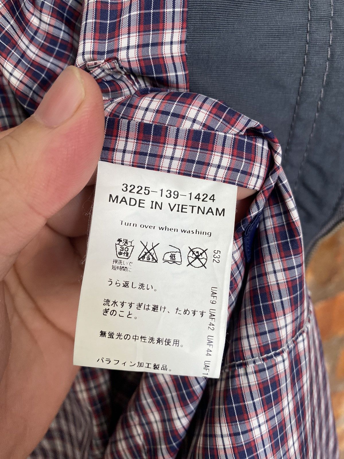 Japanese Brand United Arrow Japan 3D cargos pocket tartan lining Size US M / EU 48-50 / 2 - 20 Thumbnail