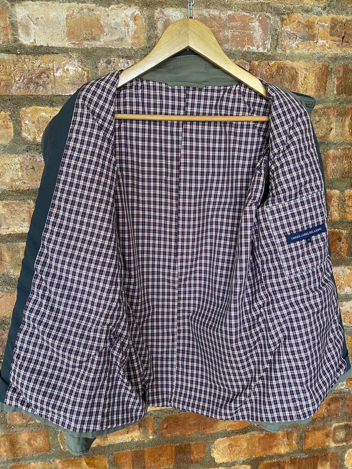 Japanese Brand United Arrow Japan 3D cargos pocket tartan lining Size US M / EU 48-50 / 2 - 18 Thumbnail