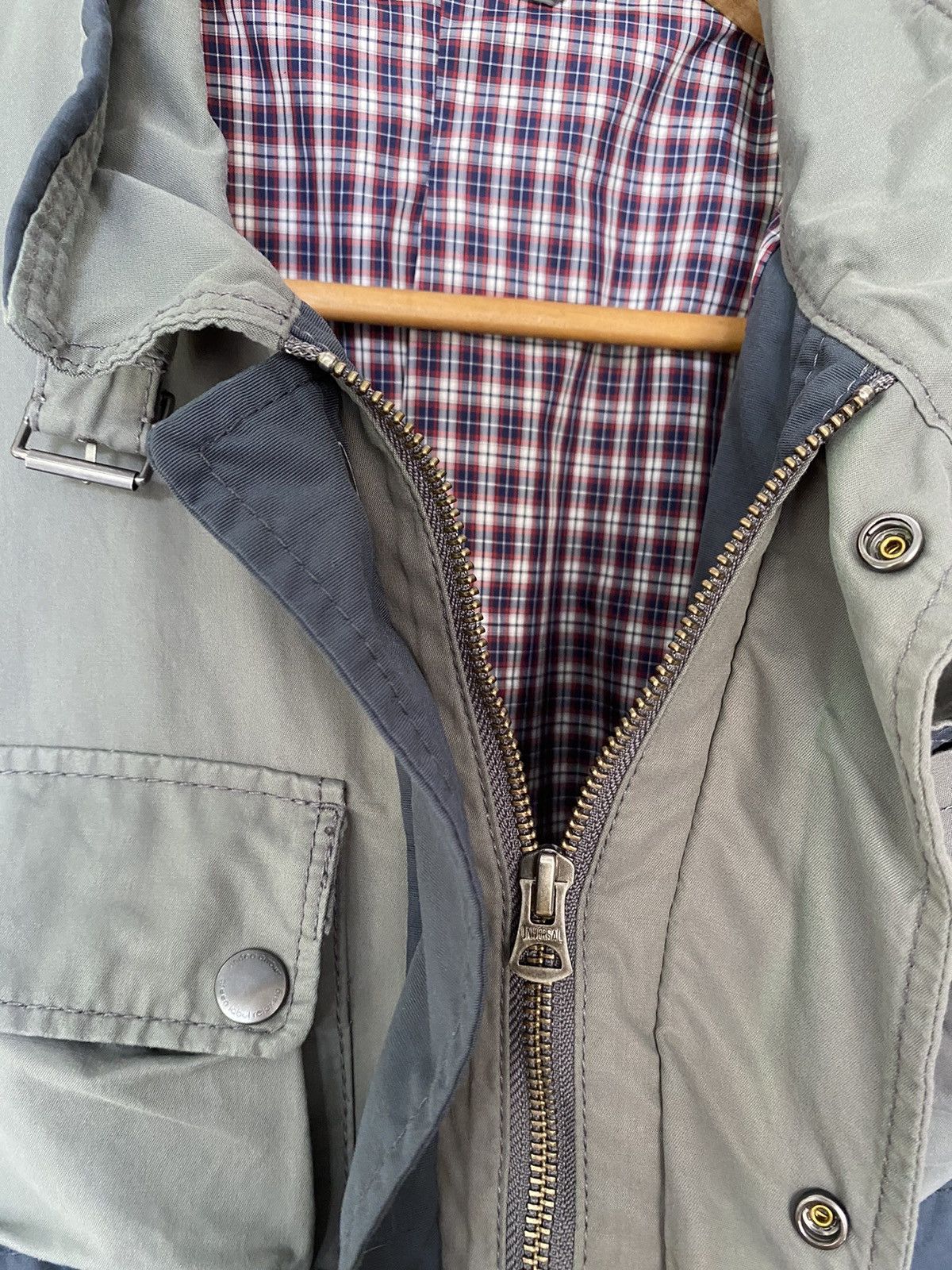 Japanese Brand United Arrow Japan 3D cargos pocket tartan lining Size US M / EU 48-50 / 2 - 10 Thumbnail