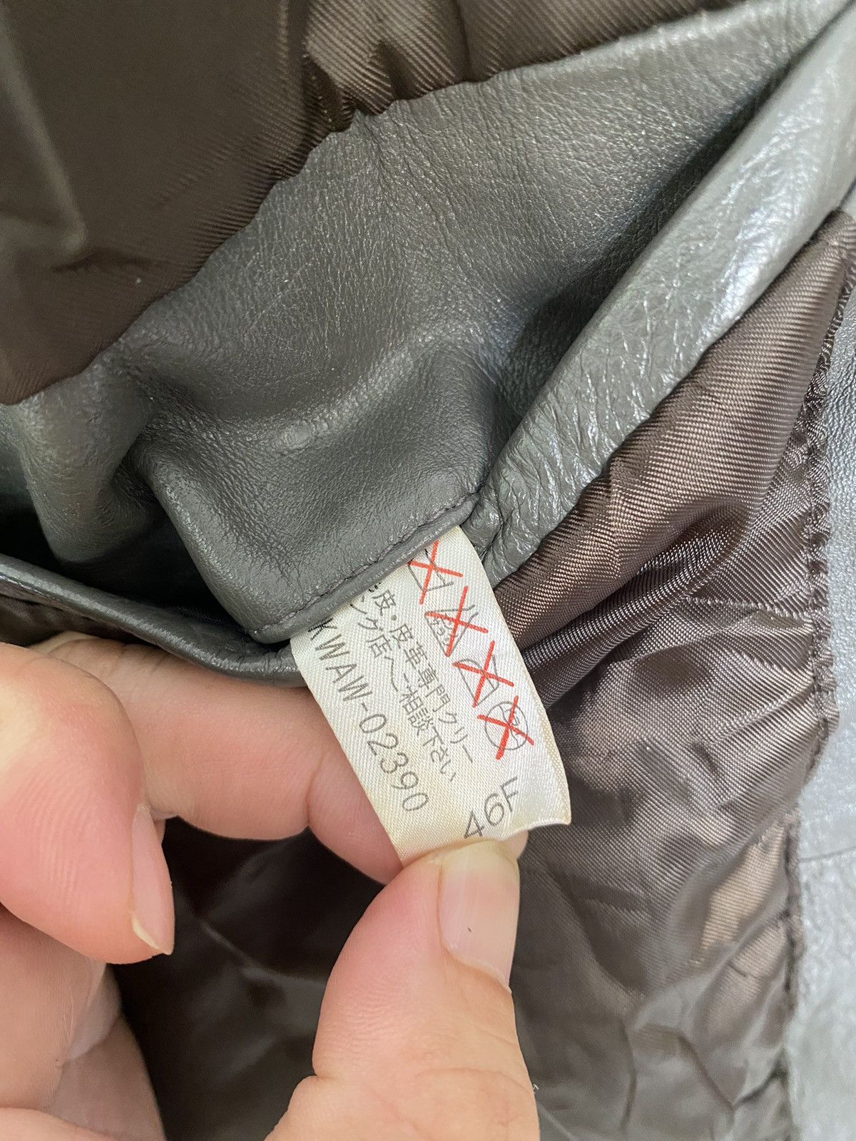 Tornado Mart MK Vertical pocket leather jacket Size US M / EU 48-50 / 2 - 14 Thumbnail